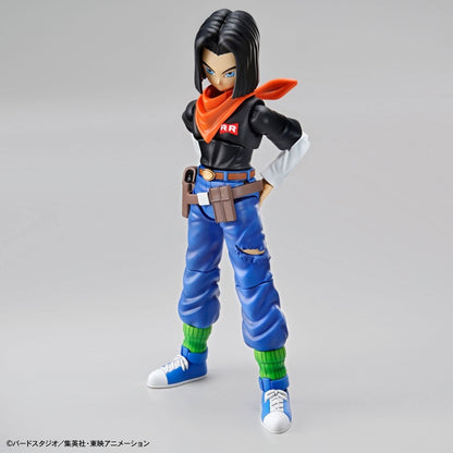 Figure-rise Standard Dragon Ball Android #17 Model Kit Bandai F/s- Japan Figure Store - #1 Bring To You The Best Japanese Goods