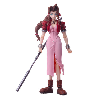 Final Fantasy Vii Bring Arts Aerith Gainsborough Pvc Painted Action Figure- Japan Figure Store - #1 Bring To You The Best Japanese Goods