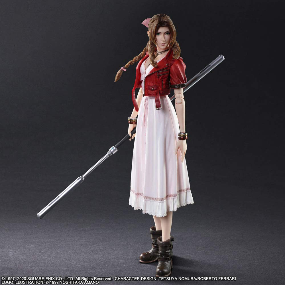 Final Fantasy Vii Remake Play Arts Kai Aerith Gainsborough Pvc Painted Action Figure- Japan Figure Store - #1 Bring To You The Best Japanese Goods