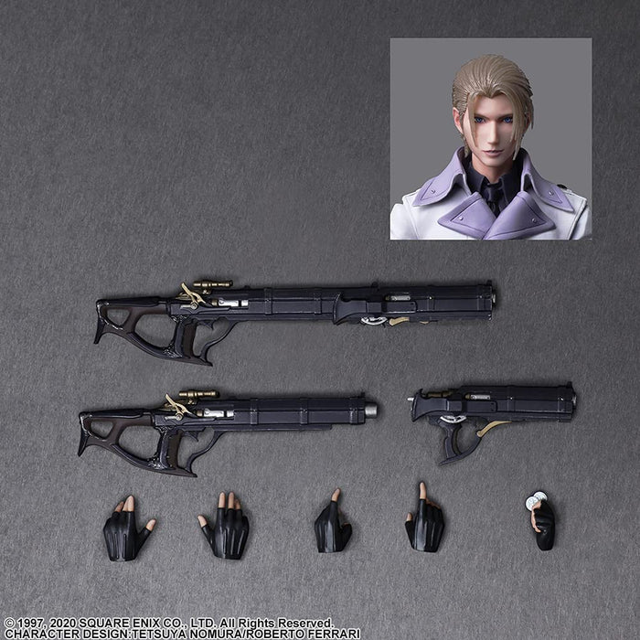 Square Enix Final Fantasy VII Remake Play Arts Kai Rufus Shinra Japan Toy Figure Made From Pvc- Japan Figure Store - #1 Bring To You The Best Japanese Goods