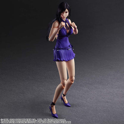 SQUARE ENIX Play Arts Kai Tifa Lockhart Dress Ver. Figure Final Fantasy Vii Remake- Japan Figure Store - #1 Bring To You The Best Japanese Goods