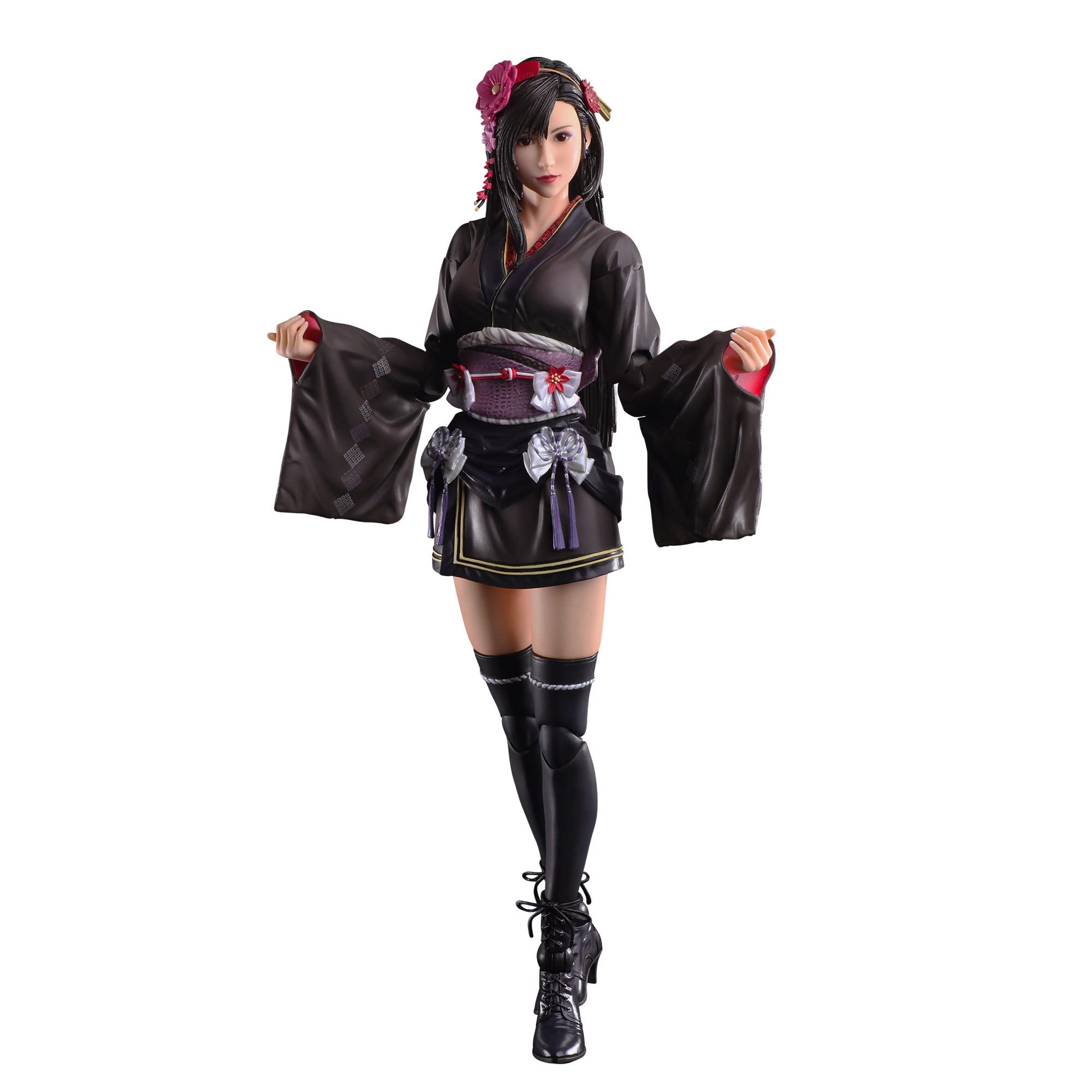 Final Fantasy Vii Remake Play Arts Kai Tifa Lockhart Exotic Dress Ver. Pvc Pre-Painted Action Figure- Japan Figure Store - #1 Bring To You The Best Japanese Goods