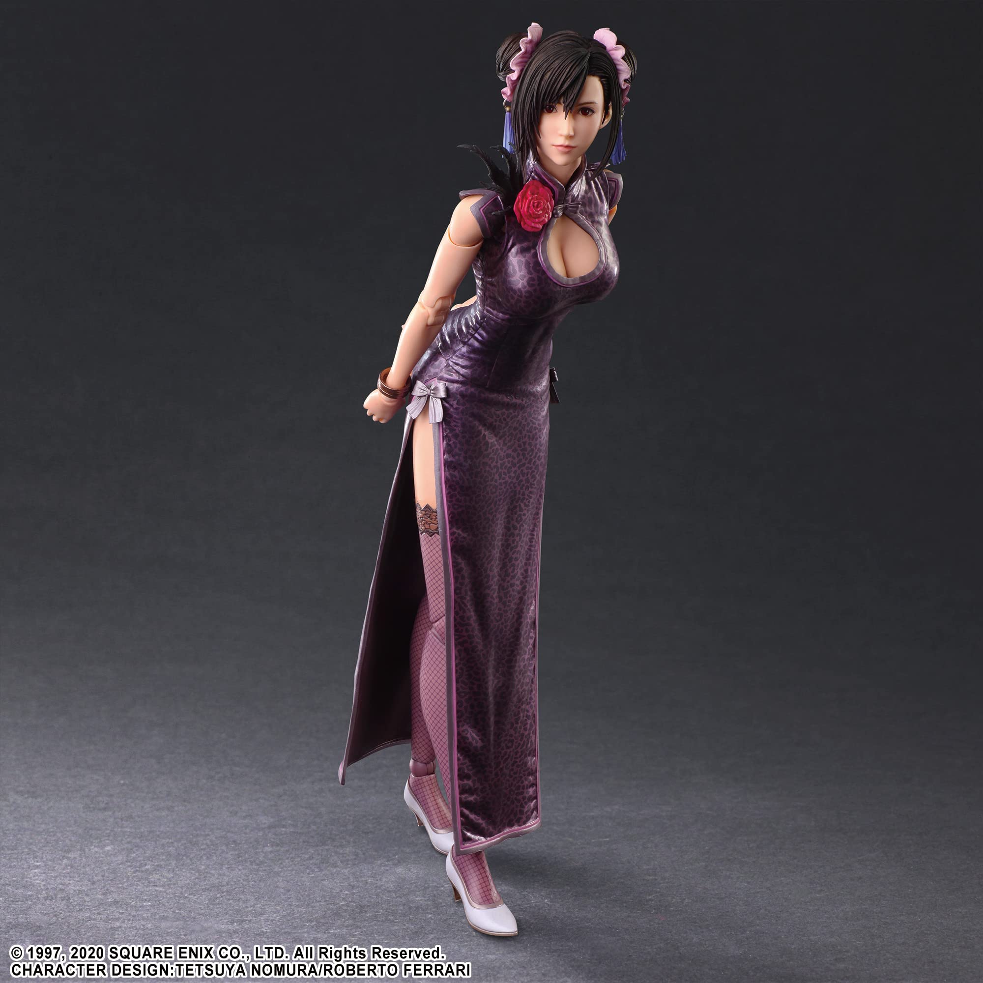 Final Fantasy Vii Remake Play Arts Kai Tifa Lockhart Fighter Dress Ver. Pvc Pre-Painted Action Figure- Japan Figure Store - #1 Bring To You The Best Japanese Goods