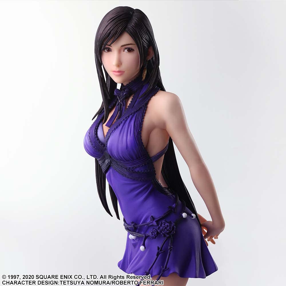 Final Fantasy Vii Remake Static Arts Tifa Lockhart Dress Ver.- Japan Figure Store - #1 Bring To You The Best Japanese Goods