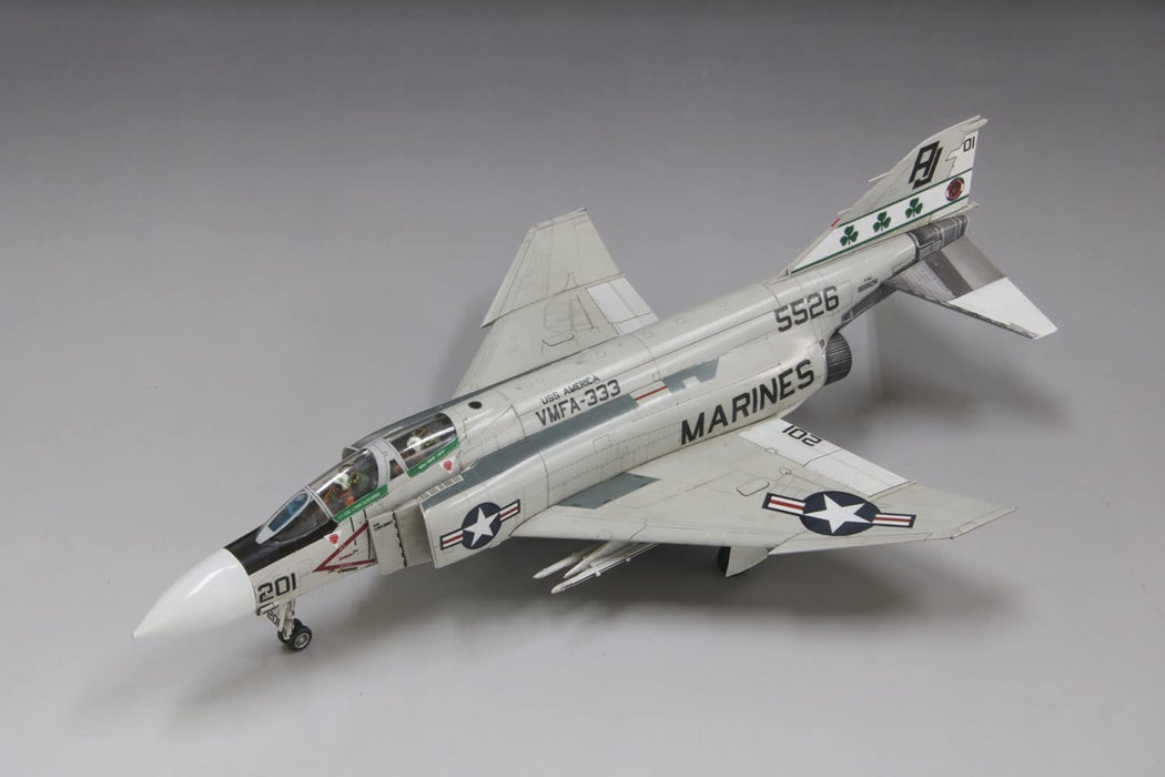 FINE MOLDS 1/72 Us Marine Corps F-4J Fighter Marines Limited Edition Special Equipment Plastic Model- Japan Figure Store - #1 Bring To You The Best Japanese Goods