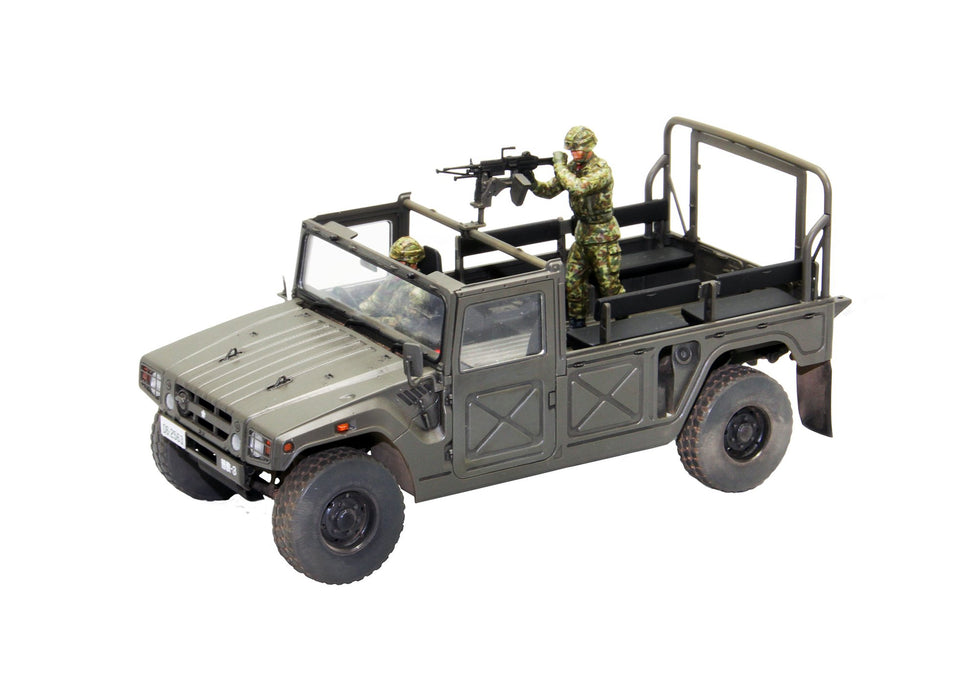 FINE MOLDS 1/35 Jgsdf High Mobility Vehicle With Machine Gun 2 Figures Plastic Model- Japan Figure Store - #1 Bring To You The Best Japanese Goods