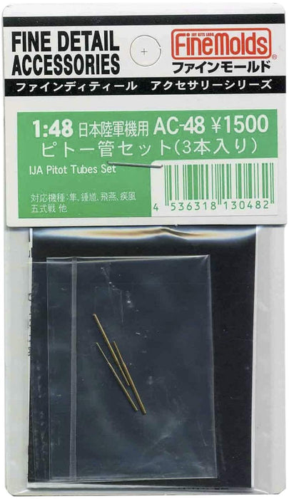 FINE MOLDS Ac-48 Fine Detail Accessories Series Ija Pitot Tubes Set 3 Pcs. 1/48 Scale- Japan Figure Store - #1 Bring To You The Best Japanese Goods