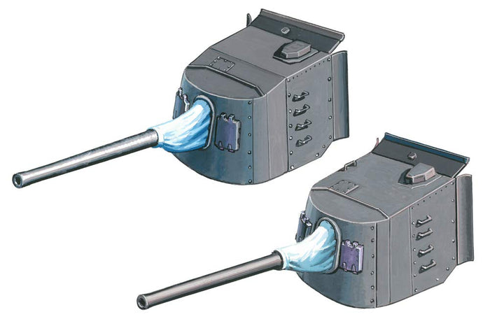 Fine Molds Nano Dread 1/700 Japanese Navy 14cm Caliber 50 Gun Pvc Models Kit- Japan Figure Store - #1 Bring To You The Best Japanese Goods