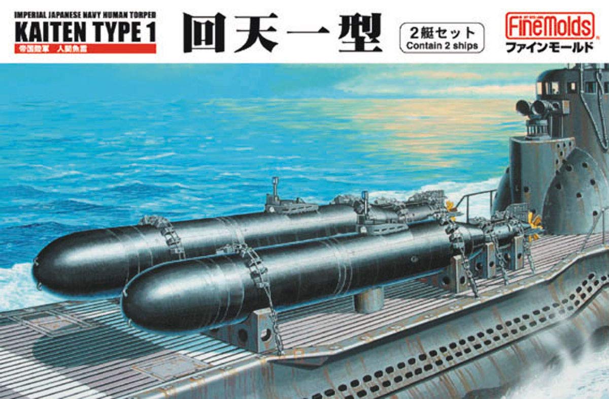 FINE MOLDS 1/72 Ijn Human Torpedo Kaiten Plastic Model- Japan Figure Store - #1 Bring To You The Best Japanese Goods