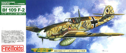 FINE MOLDS Fl1 German Messerschmitt Bf 109 F-2 1/72 Scale Kit- Japan Figure Store - #1 Bring To You The Best Japanese Goods