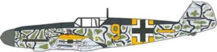 FINE MOLDS Fl1 German Messerschmitt Bf 109 F-2 1/72 Scale Kit- Japan Figure Store - #1 Bring To You The Best Japanese Goods