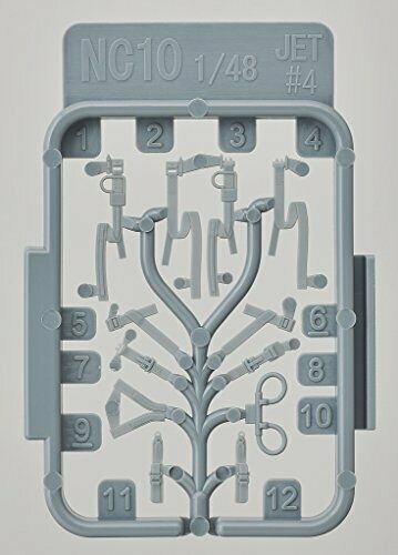 Fine Molds Nc10 1/48 Aircraft Seatbelt Set 4 For Us Navy/air Force F-4, F-8 Etc.- Japan Figure Store - #1 Bring To You The Best Japanese Goods