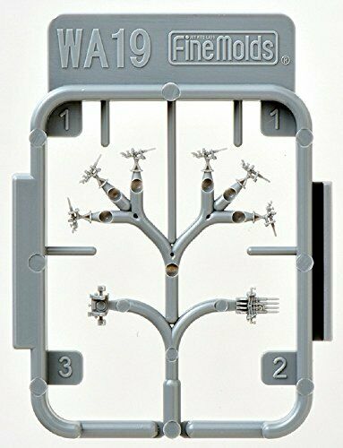 Fine Molds Wa19 20mm Gun & 1.1inch Gun Four Equipped Plastic Model Kit- Japan Figure Store - #1 Bring To You The Best Japanese Goods