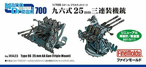 Fine Molds Wa23 Type96 25mm Triple Mg Renewaled Plastic Model Kit- Japan Figure Store - #1 Bring To You The Best Japanese Goods