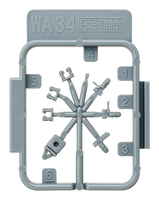 FINE MOLDS Wa34 Close In Weapon System For Us Navy, Jmsdf, Etc 1/700 Scale Kit- Japan Figure Store - #1 Bring To You The Best Japanese Goods