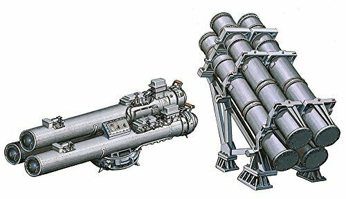 Fine Molds Wa35 Modern Ship Anti-ship Missile & Surface Vessel Torpedo Tubes - Japan Figure