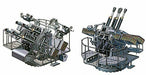 Fine Molds Wa36 Wwii Royal Navy Qf 2-pounder Naval Gun Four Equipped Model Kit - Japan Figure