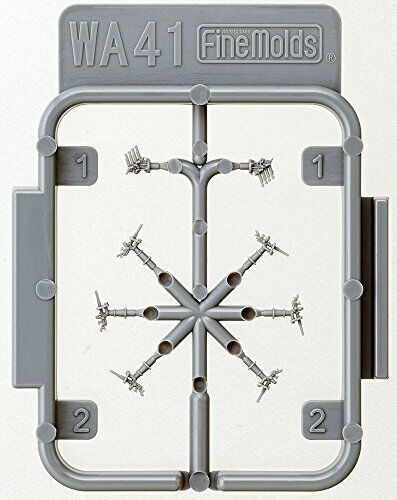 Fine Molds Wa41 12.7mm Aa Gun Quad Mount & 20mm Gun Wwii Royal Navy Model Kit- Japan Figure Store - #1 Bring To You The Best Japanese Goods