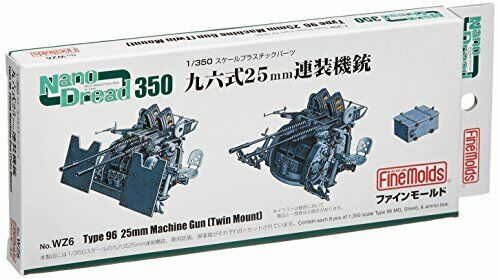 Fine Molds Wz6 Type96 25mm Loaded Gun Straight Plastic Model Kit - Japan Figure