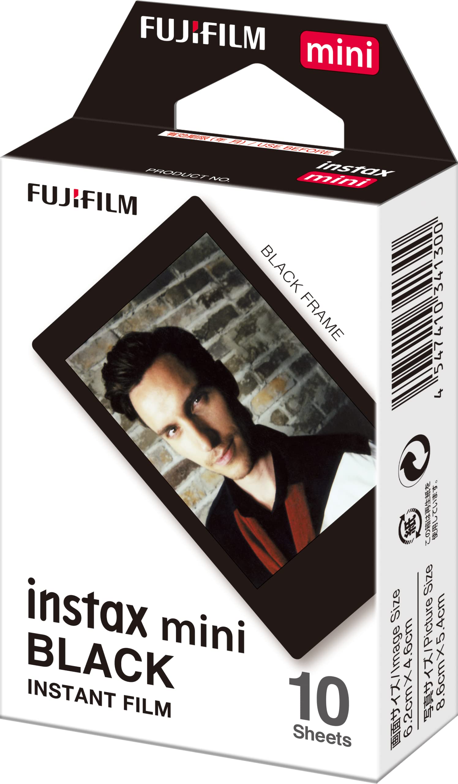 Instax Mini Black Frame Instant Camera Cheki Film 10 Sheets Ww1- Japan Figure Store - #1 Bring To You The Best Japanese Goods