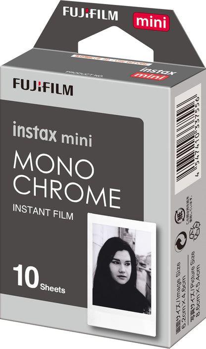 Instax Mini Monochrome Ww1 Camera Cheki 10 Sheet Film- Japan Figure Store - #1 Bring To You The Best Japanese Goods