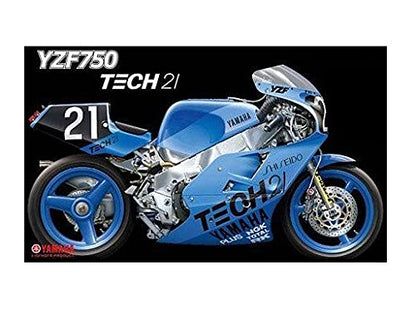 Fujimi Bike 09 Yamaha Yzf750 Tech21 Racing Team 1987 Suzuka 8 Hours Endurance Race 1/12 Scale Model- Japan Figure Store - #1 Bring To You The Best Japanese Goods