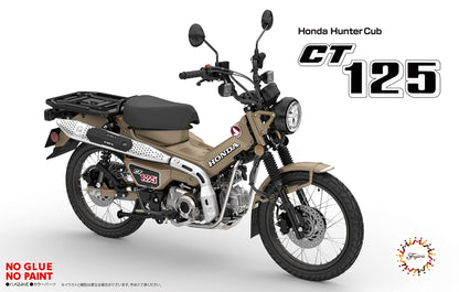 Fujimi 1/12 Next Series Honda Ct125 Hunter Cub Matt Fresco Brown Scale Motorcycle Kit- Japan Figure Store - #1 Bring To You The Best Japanese Goods