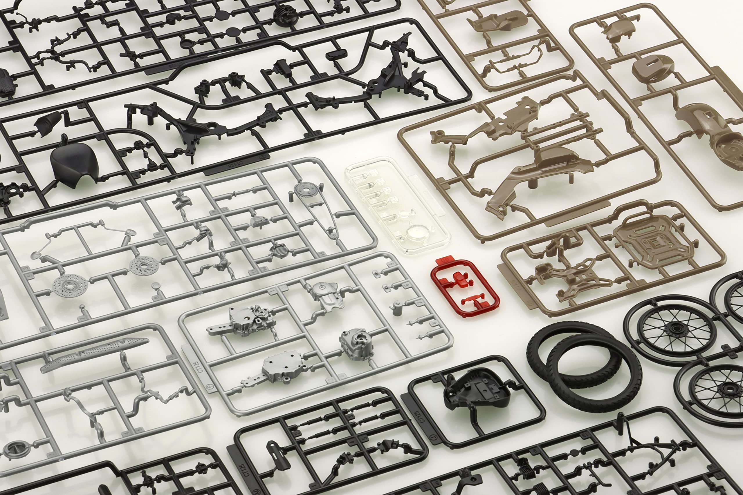 Fujimi 1/12 Next Series Honda Ct125 Hunter Cub Matt Fresco Brown Scale Motorcycle Kit- Japan Figure Store - #1 Bring To You The Best Japanese Goods