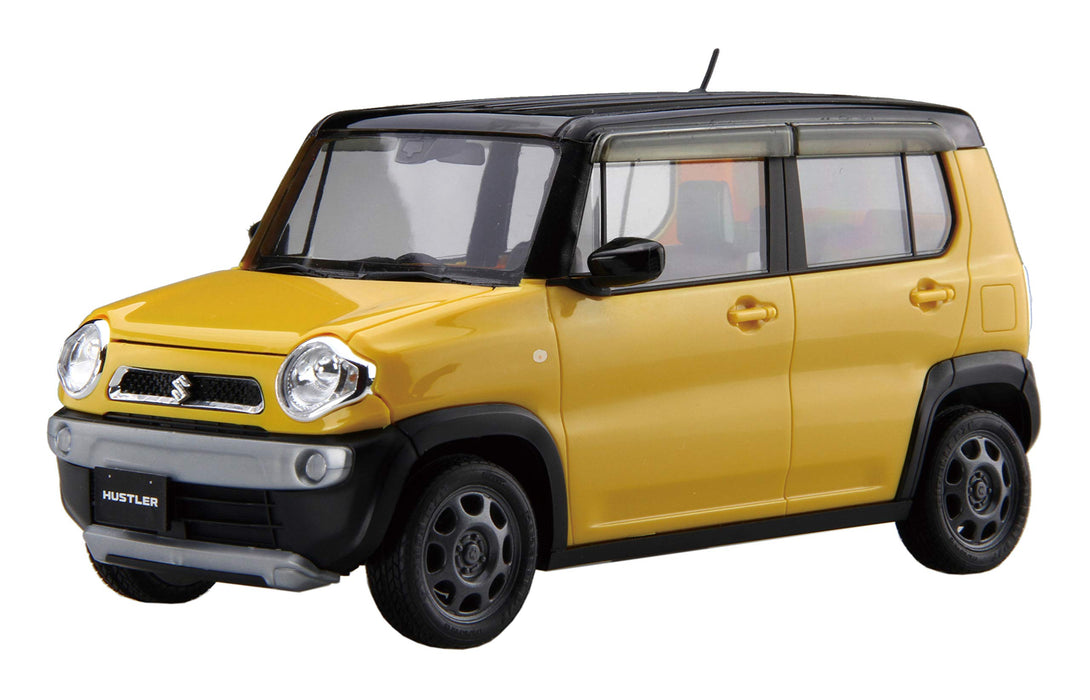 FUJIMI 066196 Suzuki Hustler G/Active Yellow 1/24 Scale Kit- Japan Figure Store - #1 Bring To You The Best Japanese Goods