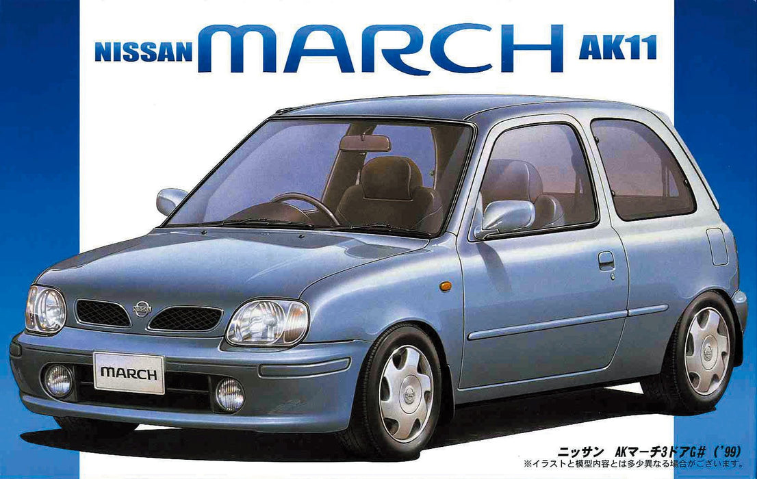 FUJIMI - Id-75 Nissan March Ak11 3-Door G# 1/24 Scale Kit- Japan Figure Store - #1 Bring To You The Best Japanese Goods
