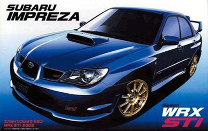FUJIMI Id-83 Subaru Impreza Wrx Sti 2005 1/24 Scale Kit- Japan Figure Store - #1 Bring To You The Best Japanese Goods