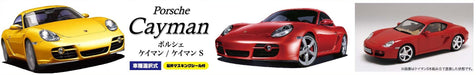 Fujimi Rs-20 Porsche Cayman / Cayman S 1/24 Scale Convertible Kit Plastic Car Models- Japan Figure Store - #1 Bring To You The Best Japanese Goods