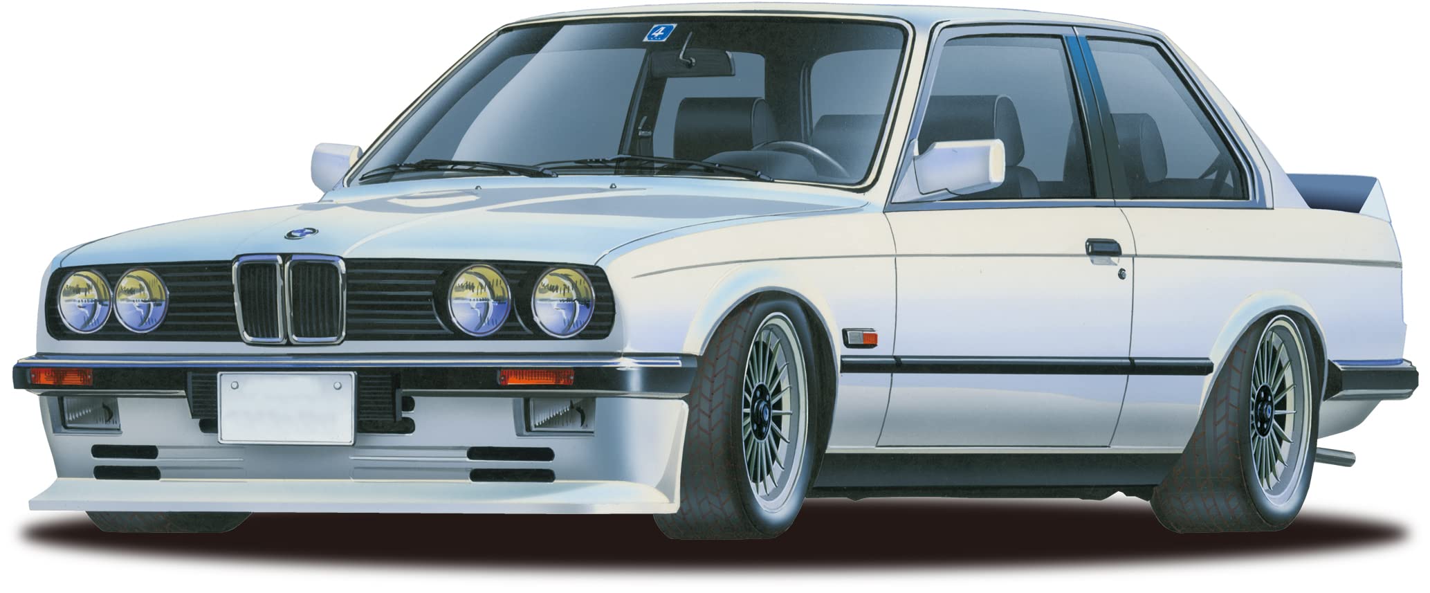 FUJIMI - Real Sports Car 1/24 Bmw 325I Plastic Model- Japan Figure Store - #1 Bring To You The Best Japanese Goods