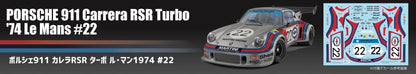 Fujimi Rs-23 Porsche 911 Carrera Rsr Turbo Le Mans 1974 #22 1/24 Plastic Scale Car Kit- Japan Figure Store - #1 Bring To You The Best Japanese Goods