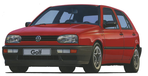 FUJIMI Real Sports Car 1/24 Volkswagen Golf Cl / Gl Plastic Model- Japan Figure Store - #1 Bring To You The Best Japanese Goods