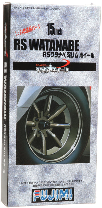 Fujimi Model 1/24 The Wheel Series Tw32 15Inch Rs Watanabe Deep Rim Plastic Model Parts- Japan Figure Store - #1 Bring To You The Best Japanese Goods