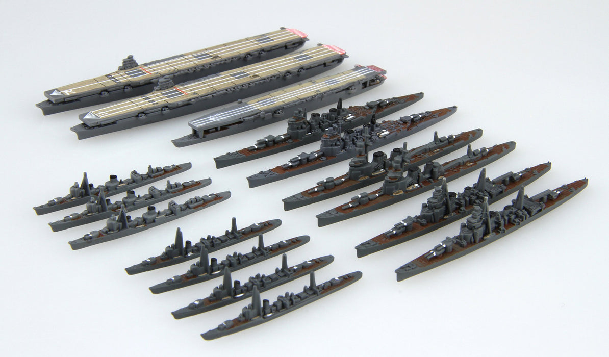 Fujimi 401508 Gunkan Series 14 Operation Mo Battle Of The Coral Sea 1/3000 Scale Plastic Model- Japan Figure Store - #1 Bring To You The Best Japanese Goods