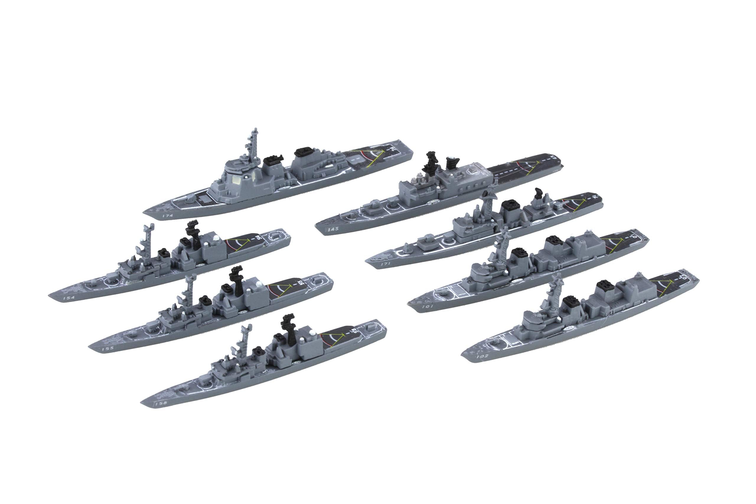 Fujimi 401614 Gunkan Series 34 Jmsdf Escort Flotilla 1 (1998) 1/3000 Japanese Scale Ship- Japan Figure Store - #1 Bring To You The Best Japanese Goods