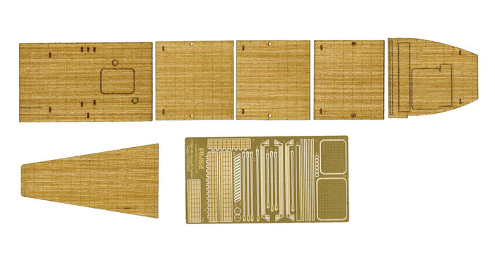 Fujimi 1/700 Gup104 Wooden Deck Seal Ijn Aircraft Carrier Kaga 1/700 Japanese Scale Aircraft- Japan Figure Store - #1 Bring To You The Best Japanese Goods