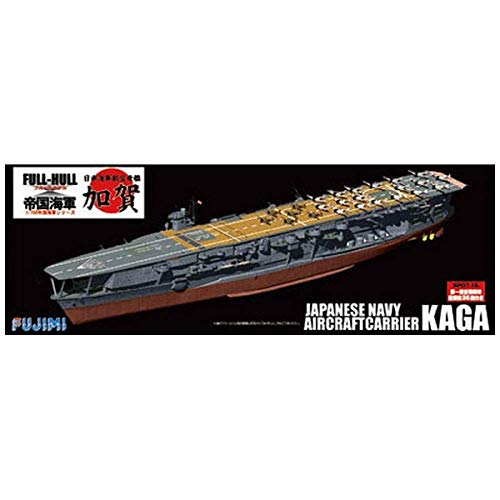 Fujimi Fhsp-16 Ijn Aircraftcarrier Kaga Full Hull Model 1/700 Japanese Scale Ship Model- Japan Figure Store - #1 Bring To You The Best Japanese Goods