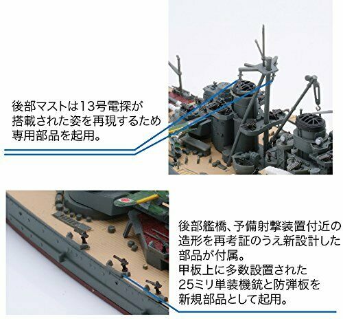 Fujimi Model 1/700 Special Series No.76 Japan Navy Fast Battleship Haruna- Japan Figure Store - #1 Bring To You The Best Japanese Goods