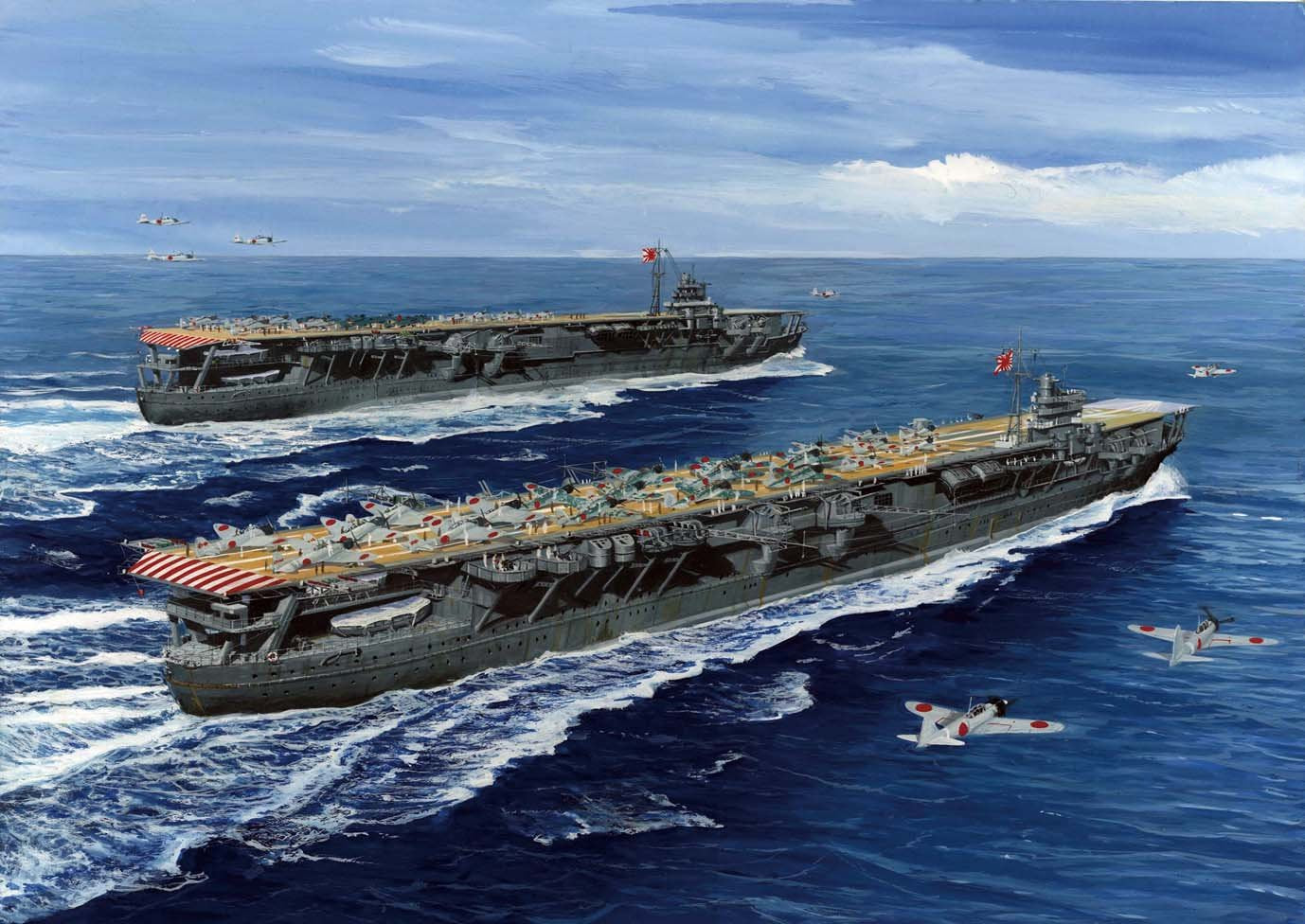 Fujimi Model 1/700 Special Series Spot-11 Fifth Air Squadron Shokaku/Zuikaku Set- Japan Figure Store - #1 Bring To You The Best Japanese Goods