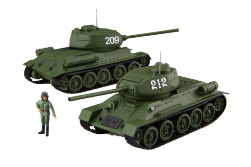 FUJIMI Swa-34 Soviet Medium Tank T-34/85 2Pcs 1/76 Scale Kit- Japan Figure Store - #1 Bring To You The Best Japanese Goods