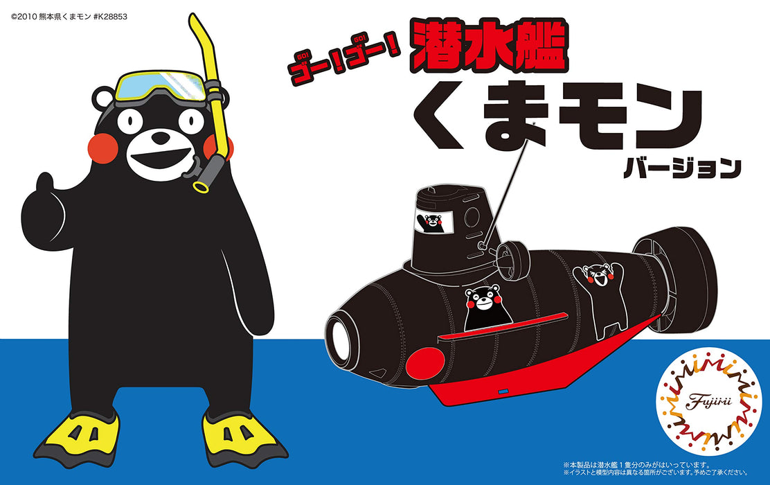 Fujimi 170688 Submarine Kumamon Version Japanese Non-Scale Pre-Painted Figure- Japan Figure Store - #1 Bring To You The Best Japanese Goods