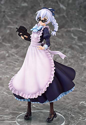 Full Metal Panic! Invisible Victory Teresa Testarossa Maid Ver. 1/7 Scale Abs Pvc Painted Complete Figure- Japan Figure Store - #1 Bring To You The Best Japanese Goods