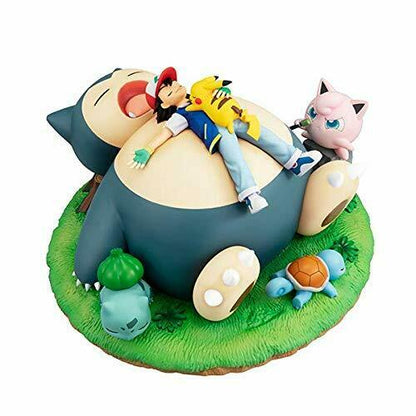 G.e.m. Series Pokemon Good Night With The Snorlax Figure - Japan Figure