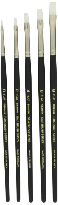 GAIANOTES Brash Series Bfs01 Flat Brush Set Hobby Tools- Japan Figure Store - #1 Bring To You The Best Japanese Goods