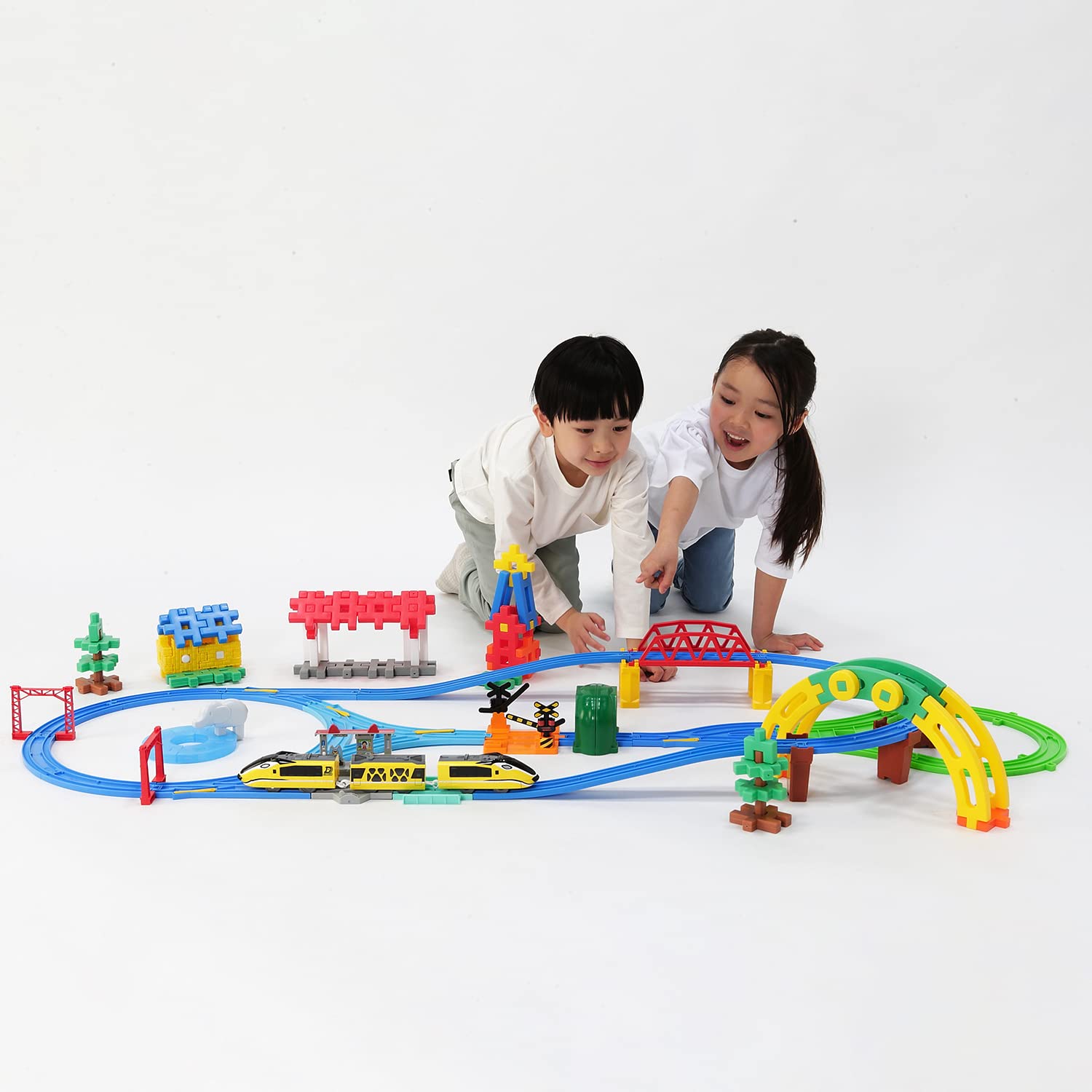 Gakken Sta:Ful Plarail Block Diorama Start Set (3+ Years) 83736 - Made In Japan- Japan Figure Store - #1 Bring To You The Best Japanese Goods