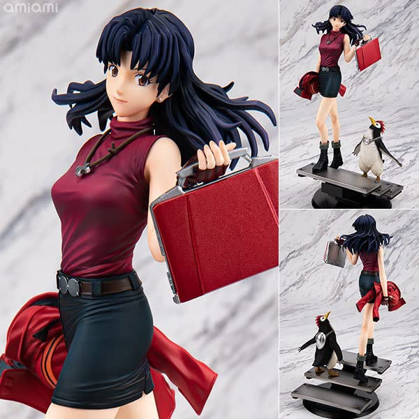 Generic Product Japan Gals Series Rebuild Of Evangelion Misato Katsuragi & Pen Pen Figure- Japan Figure Store - #1 Bring To You The Best Japanese Goods