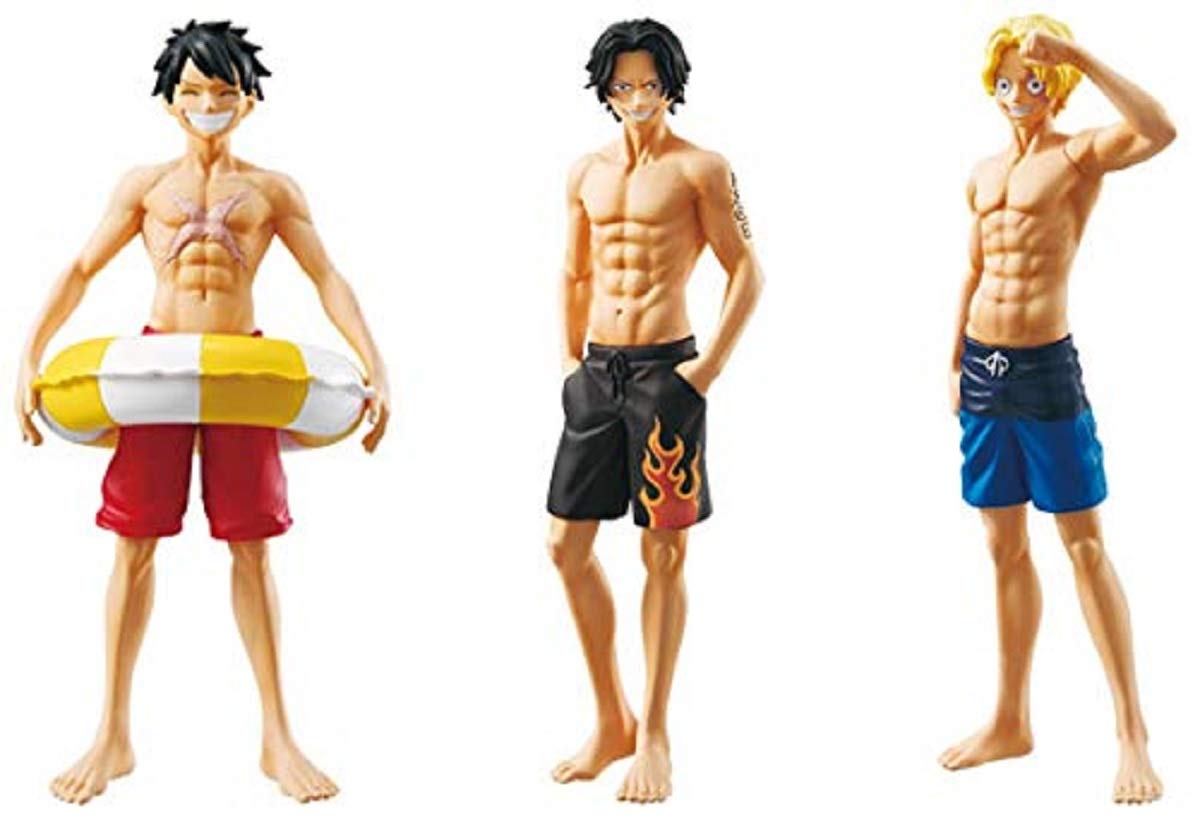 Bandai Gasha Portraits One Piece Set Of 3 (Full Comp) - Japan- Japan Figure Store - #1 Bring To You The Best Japanese Goods